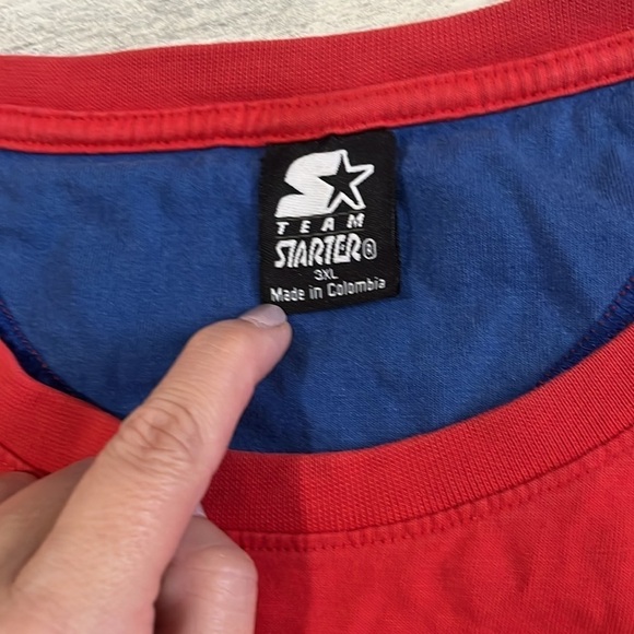 Vintage Starter Ole Miss Rebels t-shirt Size 3XL - Picture 4 of 8